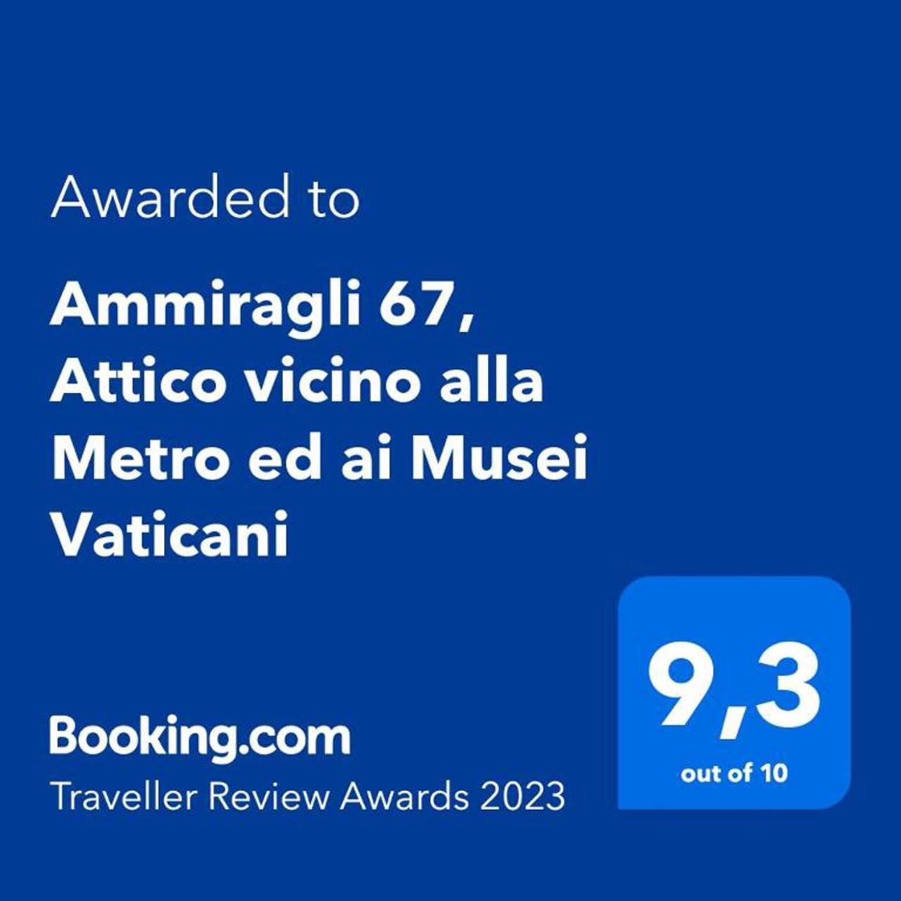 Ammiragli 67, Attico Vicino Metro Ed Ai Musei Vaticani Roma